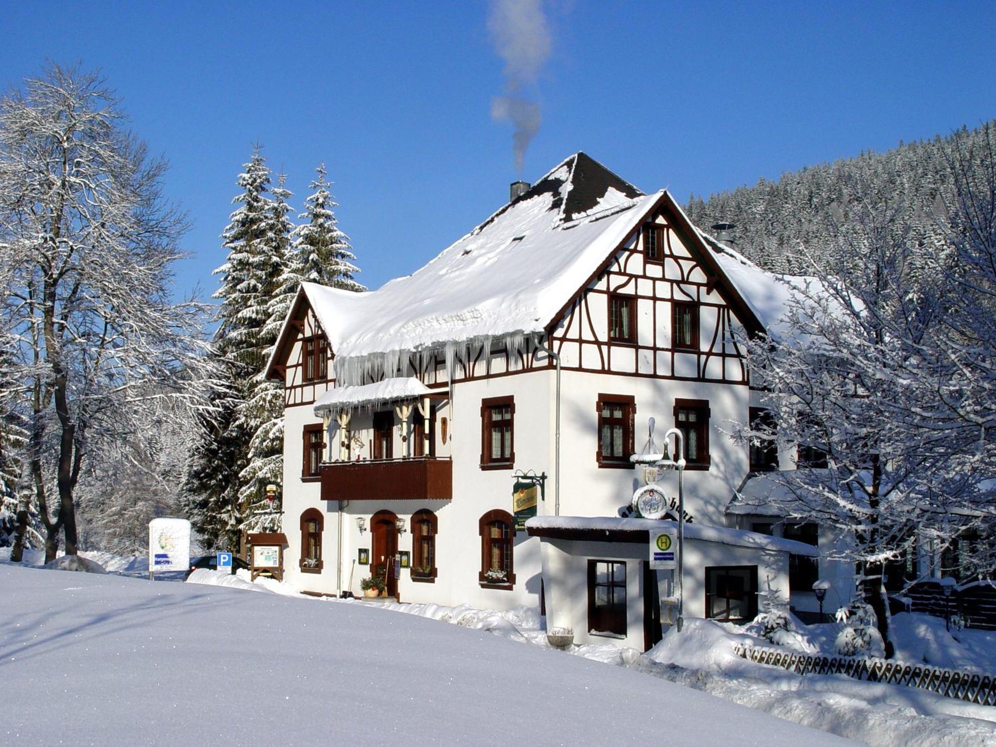 Gasthof Und Pension Hammerschaenke Wildenthal Экстерьер фото